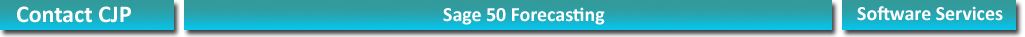 Sage 50 Forecasting